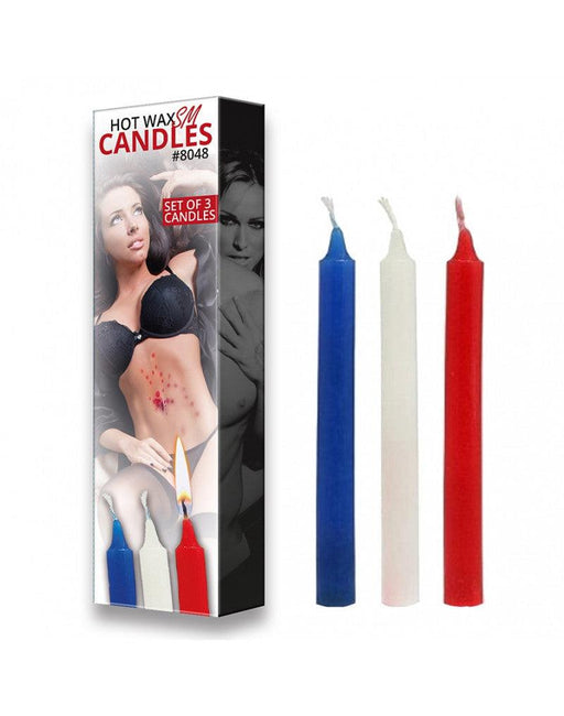 Rimba - Hot Wax SM Candles, 3-Pack - Erotiekvoordeel.nl