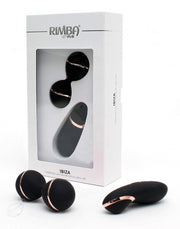 Rimba - Ibiza - Vibrator Set - Clitoral Vibrator and Vibrating Egg - Black-Erotiekvoordeel.nl