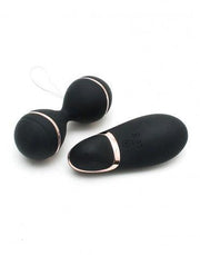 Rimba - Ibiza - Vibrator Set - Clitoral Vibrator and Vibrating Egg - Black-Erotiekvoordeel.nl