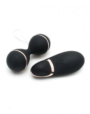 Rimba - Ibiza - Vibrator Set - Clitoral Vibrator and Vibrating Egg - Black-Erotiekvoordeel.nl