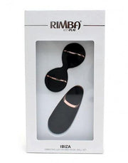 Rimba - Ibiza - Vibrator Set - Clitoral Vibrator and Vibrating Egg - Black-Erotiekvoordeel.nl