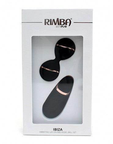 Rimba - Ibiza Vibrator Set - clitoris Vibrator En Vibrerend Eitje Met remote Control - Zwart-Erotiekvoordeel.nl