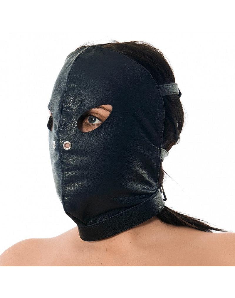 Rimba - Masque facial en cuir - Ajustable - Erotiekvoordeel.nl
