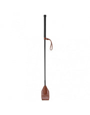 Rimba - Rijzweepje - 65 cm - Leder - Bruin-Erotiekvoordeel.nl