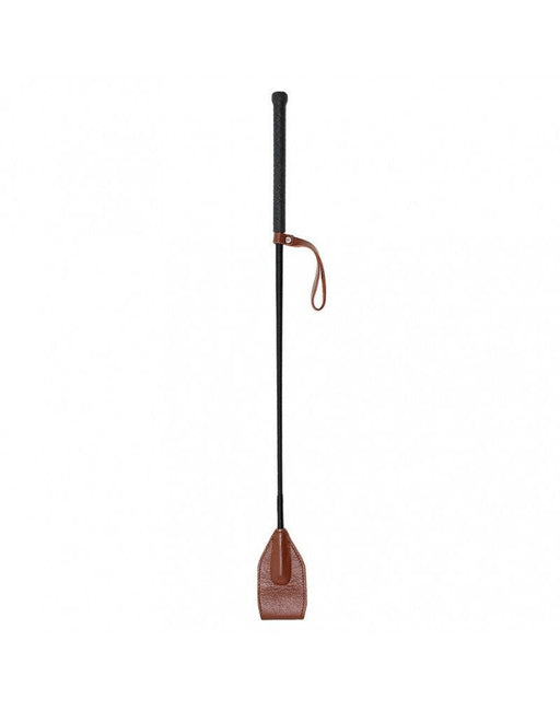 Rimba - Rijzweepje - 65 cm - Leder - Bruin-Erotiekvoordeel.nl