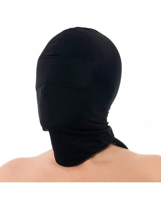 Rimba - SM-Kopfmaske - Kapuze aus elastischem Stoff, vollständig geschlossen, aber atmungsaktiv - Erotiekvoordeel.nl