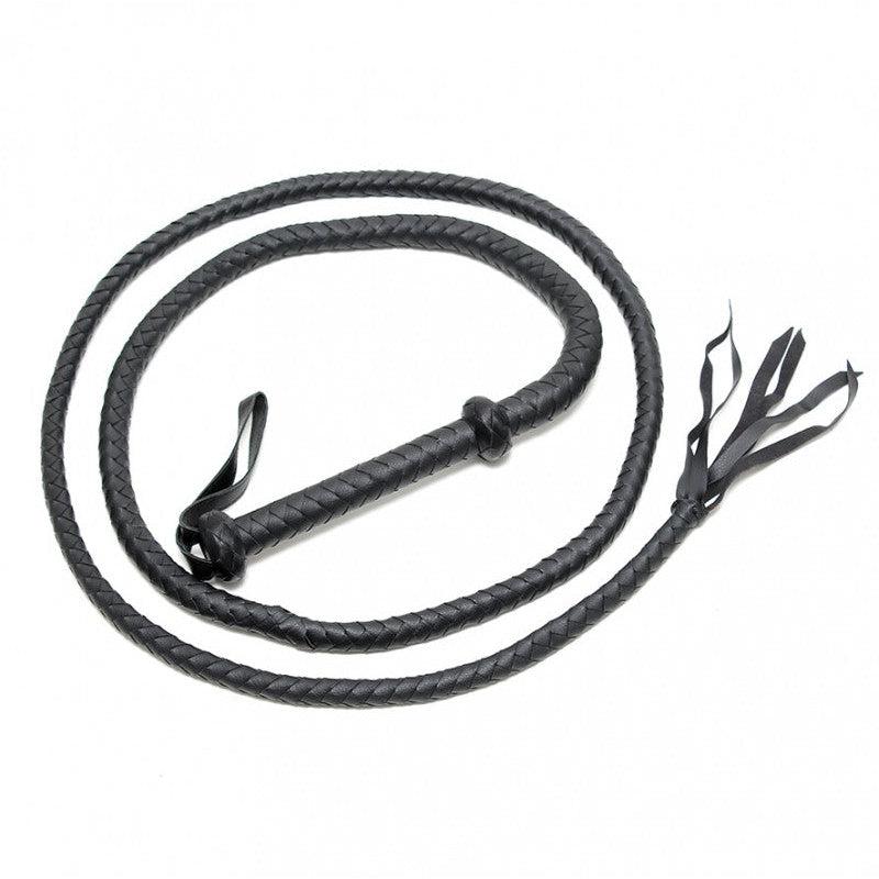 Rimba - Frusta - Bullwhip - 250 cm - Nero - Erotiekvoordeel.nl