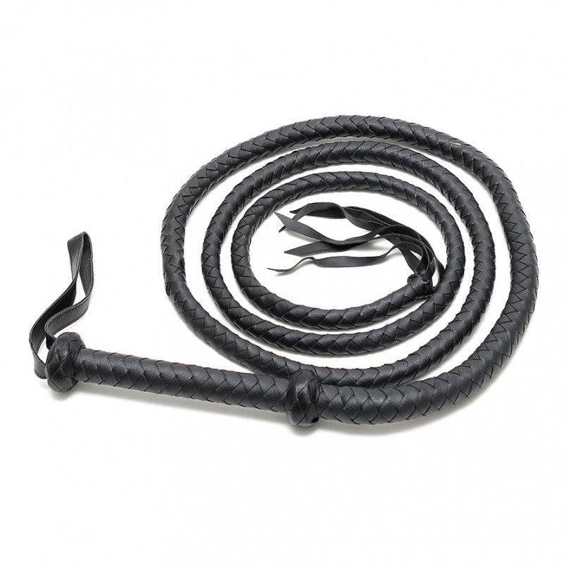 Rimba - Frusta - Bullwhip - 250 cm - Nero - Erotiekvoordeel.nl