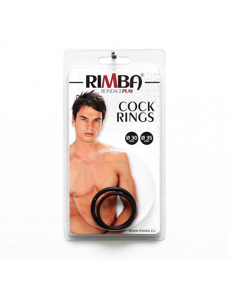 Rimba - Rubber Cockringen Set Ø 50 mm En 55 mm-Erotiekvoordeel.nl
