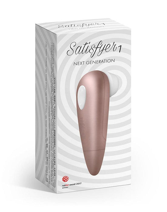 Satisfyer - 1 Luchtdruk Vibrator-Erotiekvoordeel.nl