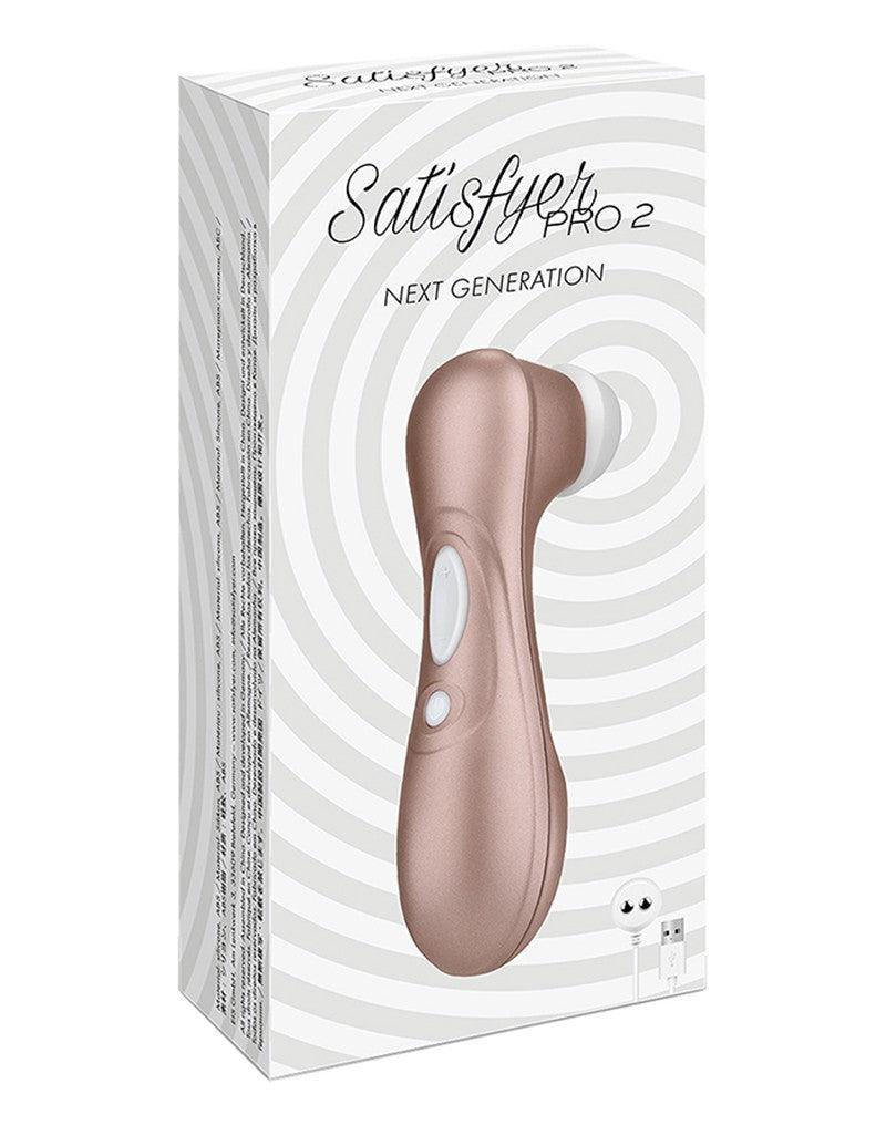 Satisfyer 2 - Pro 2 Next Generation Air Pulse Vibrator - Bronze-Erotiekvoordeel.nl