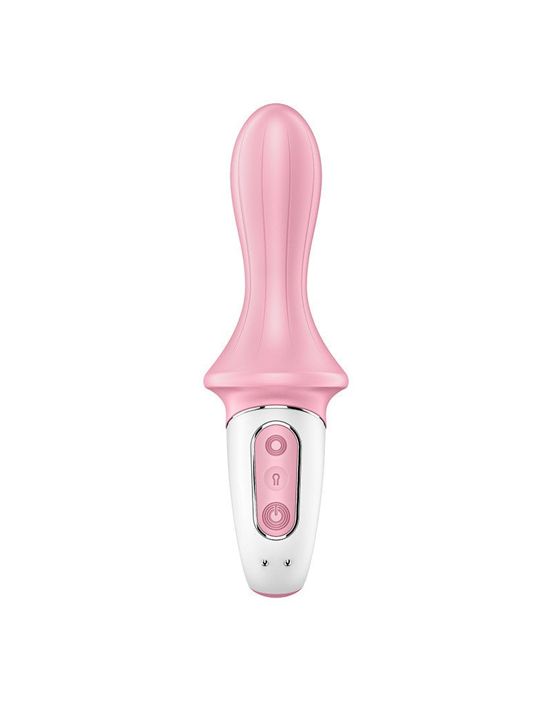 Satisfyer - Air Pump Booty 5+ - Vibratore anale gonfiabile - Con controllo tramite app - Rosa-Erotiekvoordeel.nl