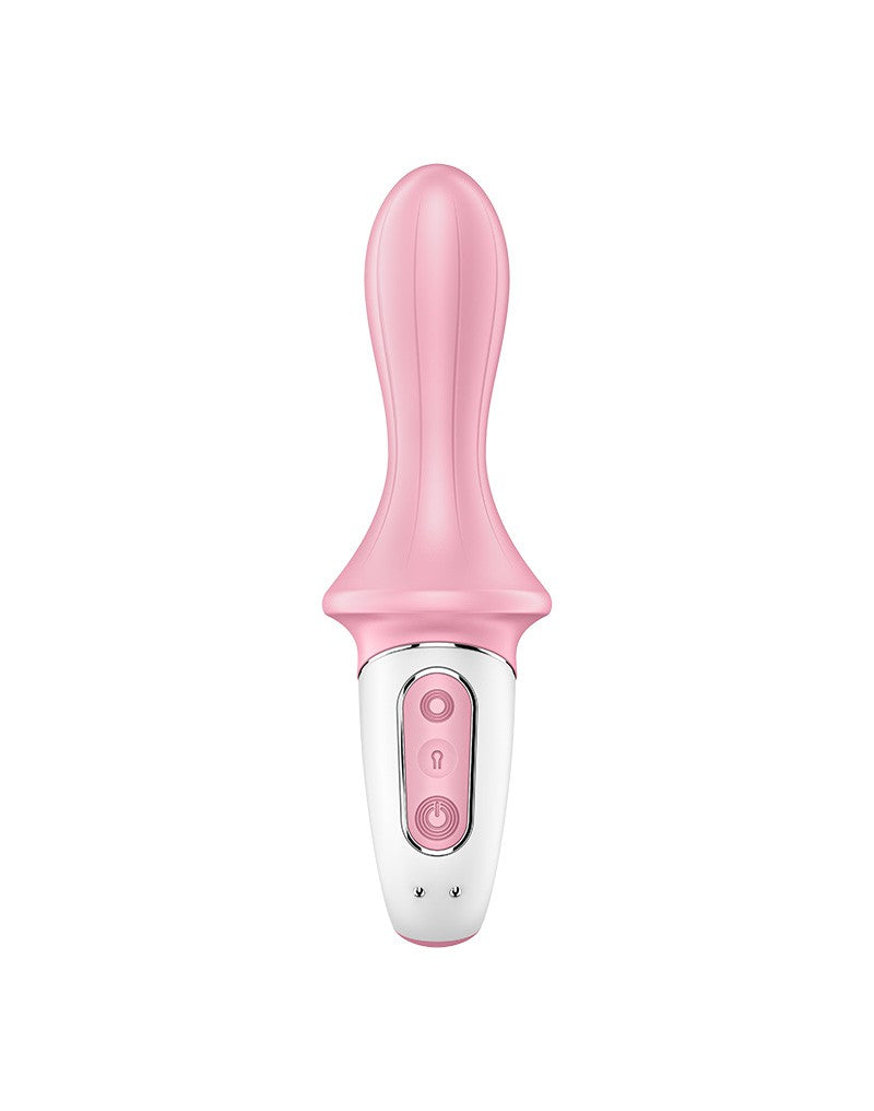 Satisfyer - Air Pump Booty 5+ - Opblaasbare Anaal Vibrator - Met App Control - Roze-Erotiekvoordeel.nl