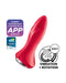 Satisfyer - Anaal Vibrator Met Roterende kralen En App Control Rotator Plug 1+ - Rood-Erotiekvoordeel.nl
