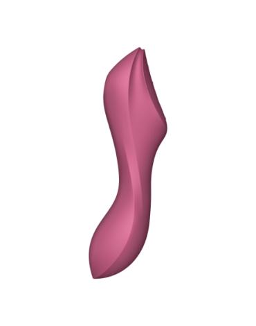 Satisfyer - Curve - Trinity 3-in-1 Vibrator - Rood-Erotiekvoordeel.nl
