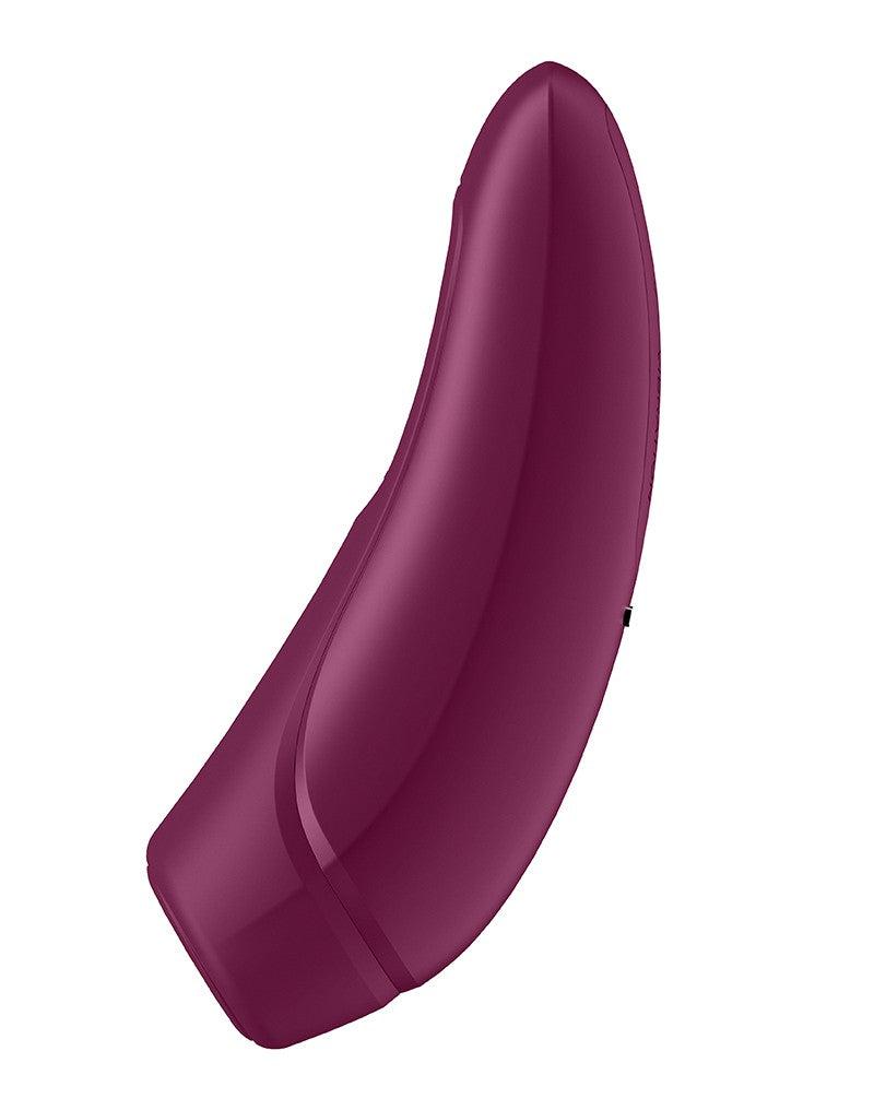 Satisfyer - Curvy 1+ Rose Red App Connect Clitoris Vibrator-Erotiekvoordeel.nl
