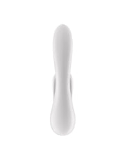 Satisfyer - Double Flex - Wibrator Typu Rabbit - Z Kontrolą Przez Aplikację - Biały-Erotiekvoordeel.nl