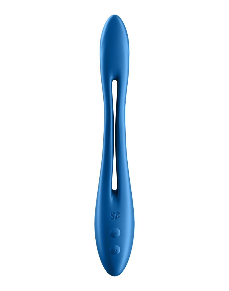 Satisfyer - Elastic Game - Multifunctional Bendable Vibrator - Blue-Erotiekvoordeel.nl