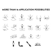Satisfyer - Elastic Game - Multifunctional Bendable Vibrator - Blue-Erotiekvoordeel.nl