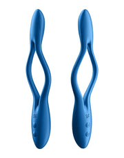 Satisfyer - Elastic Game - Multifunctional Bendable Vibrator - Blue-Erotiekvoordeel.nl