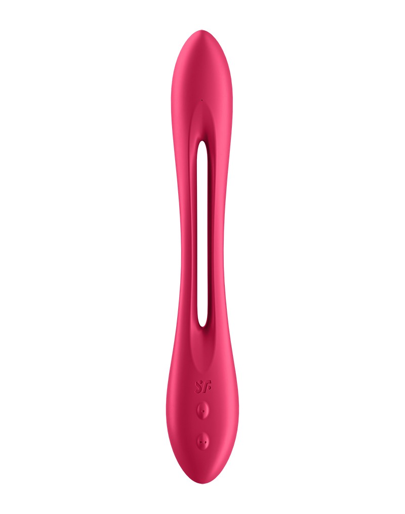 Satisfyer - Elastic Game - Multifunctional Flexible Vibrator - Red-Erotiekvoordeel.nl