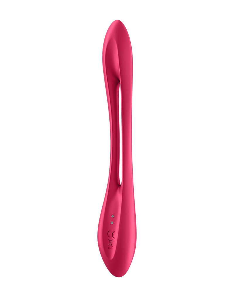 Satisfyer - Elastic Game - Multifunctional Bendable Vibrator - Red-Erotiekvoordeel.nl