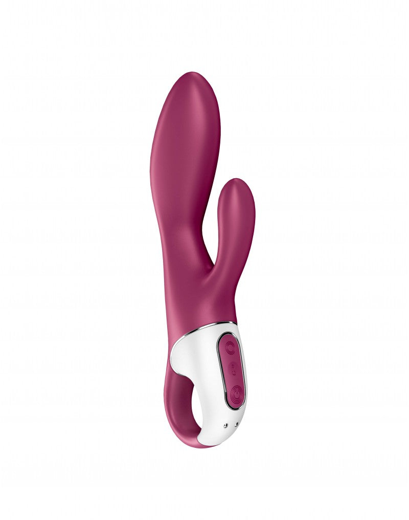 Satisfyer - Heated Affair - Verwarmde G-spot Vibrator En Rabbit Vibrator - Met App Control - Berry Rood-Erotiekvoordeel.nl