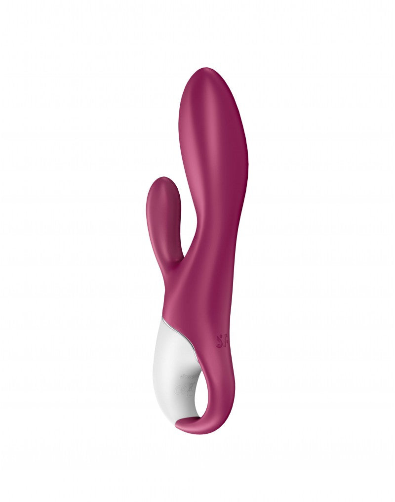 Satisfyer - Heated Affair - Verwarmde G-spot Vibrator En Rabbit Vibrator - Met App Control - Berry Rood-Erotiekvoordeel.nl