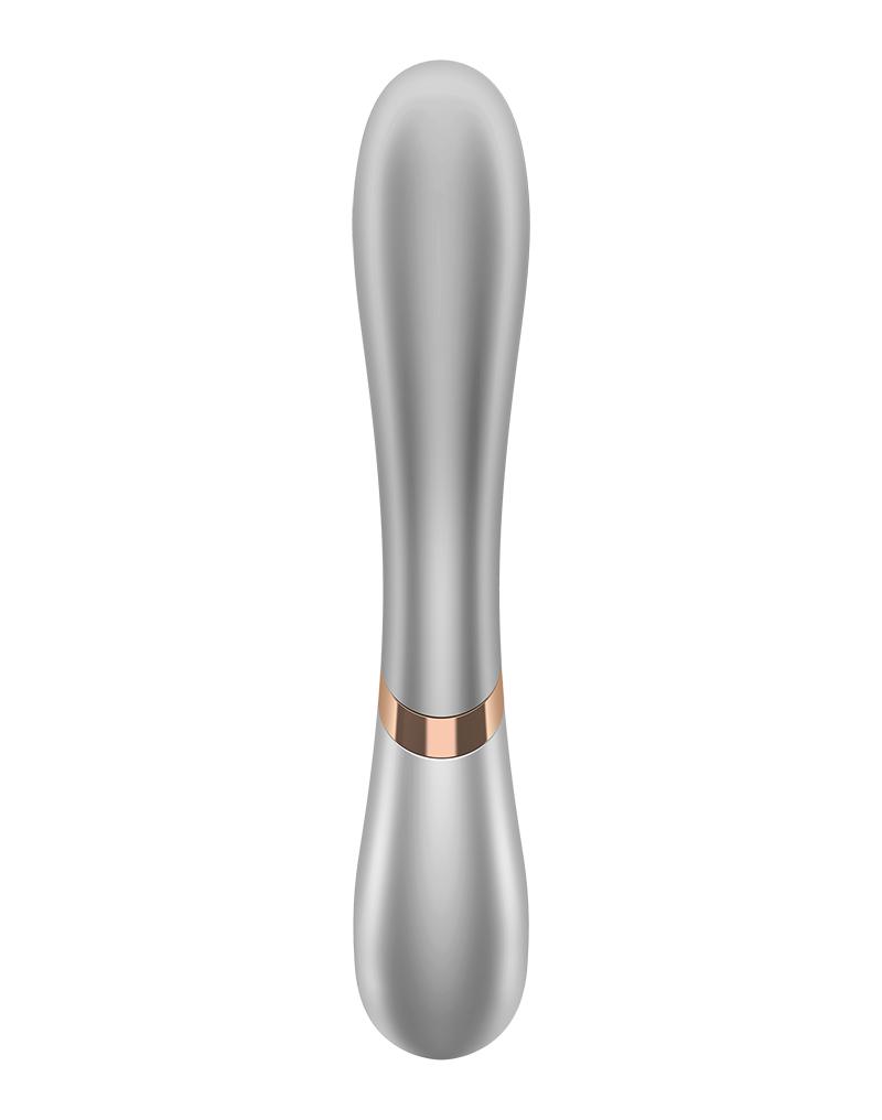 Satisfyer - Hot Love - Verwarmende Vibrator - Met App Control - Zilver-Erotiekvoordeel.nl