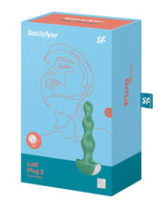 Satisfyer - Lolli Plug 2 - Vibrerende Buttplug - Groen-Erotiekvoordeel.nl