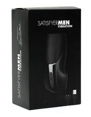 Satisfyer - Men Masturbator Vibrerend - Zwart-Erotiekvoordeel.nl