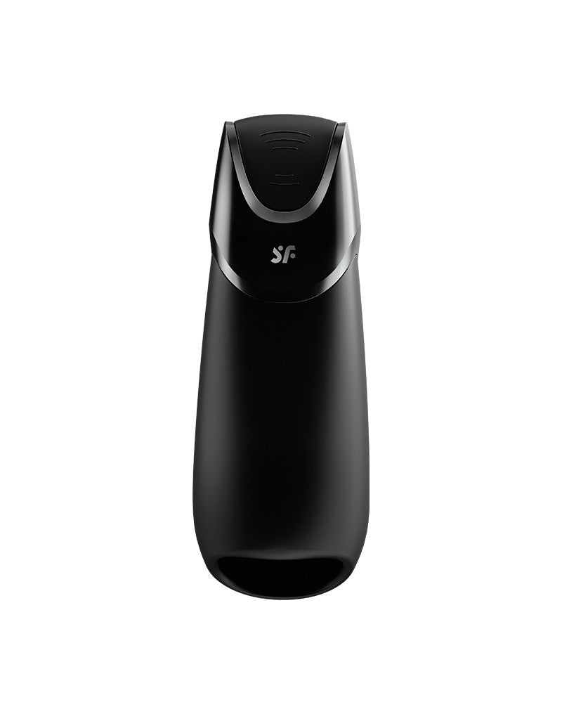 Satisfyer - Men Vibration+ - Met App Control - Masturbator - Zwart-Erotiekvoordeel.nl