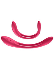 Satisfyer - Elastic Game - Multifunctionele Buigbare Vibrator - Rood-Erotiekvoordeel.nl