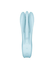 Satisfyer - Threesome 1 - Multi Vibrator Met 3 Voelsprieten - Lichtblauw-Erotiekvoordeel.nl
