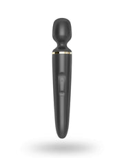Satisfyer - Wand Vibrator Wand-er Woman - Zwart-Erotiekvoordeel.nl