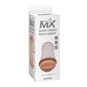 MX - Sexual Stroker Pussy & Mouth Masturbation Cup Masturbator-Erotiekvoordeel.nl