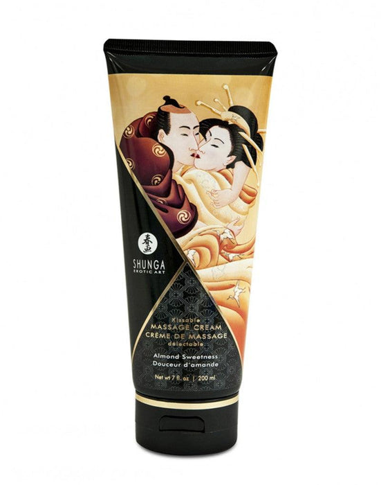 Shunga - Kissable Massage Cream Almond Sweetness-Erotiekvoordeel.nl