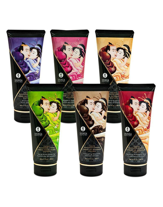 Shunga - Kissable Massage Cream RaspBerry Feeling-Erotiekvoordeel.nl