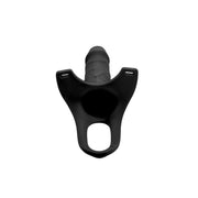 Size Matters - Hohl-Silikon-Strap-on - Schwarz - Erotiekvoordeel.nl