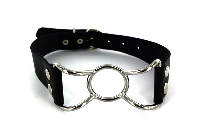 Kiotos - Spider mondknevel Met lederen band-Erotiekvoordeel.nl