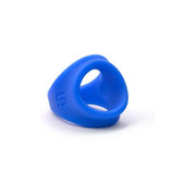 Sport Fucker - Freeballer - Anillo para el pene y estirador de testículos - Silicona líquida - Azul - Erotiekvoordeel.nl