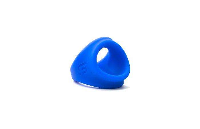 Sport Fucker - Freeballer - Cockring En Ballstretcher - Liquid Siliconen - Blauw-Erotiekvoordeel.nl