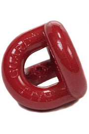 Sport Fucker - Half Guard Cockring - Siliconen/TPR - Rood-Erotiekvoordeel.nl