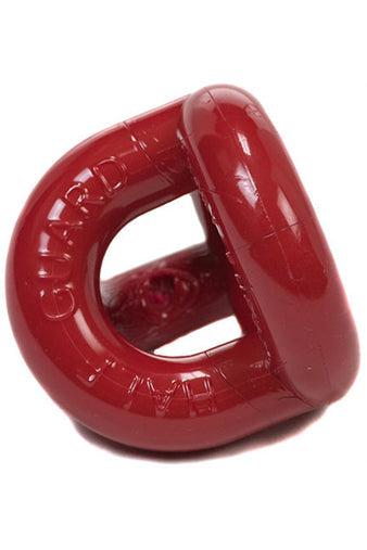 Sport Fucker - Half Guard Cockring - Siliconen/TPR - Rood-Erotiekvoordeel.nl