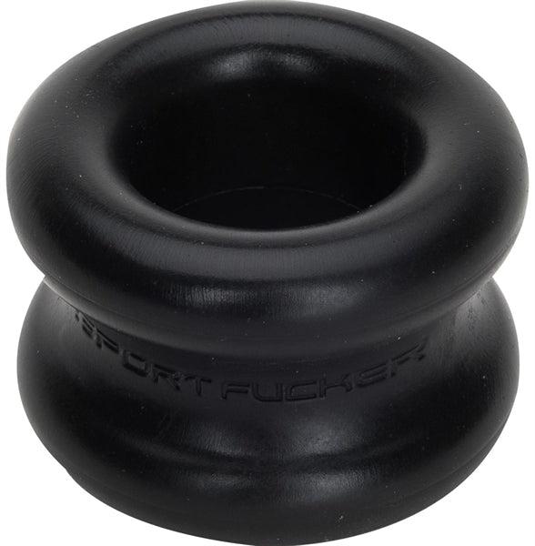 Sport Fucker - Muscle - Ball Stretcher - Silicone - Nero-Erotiekvoordeel.nl