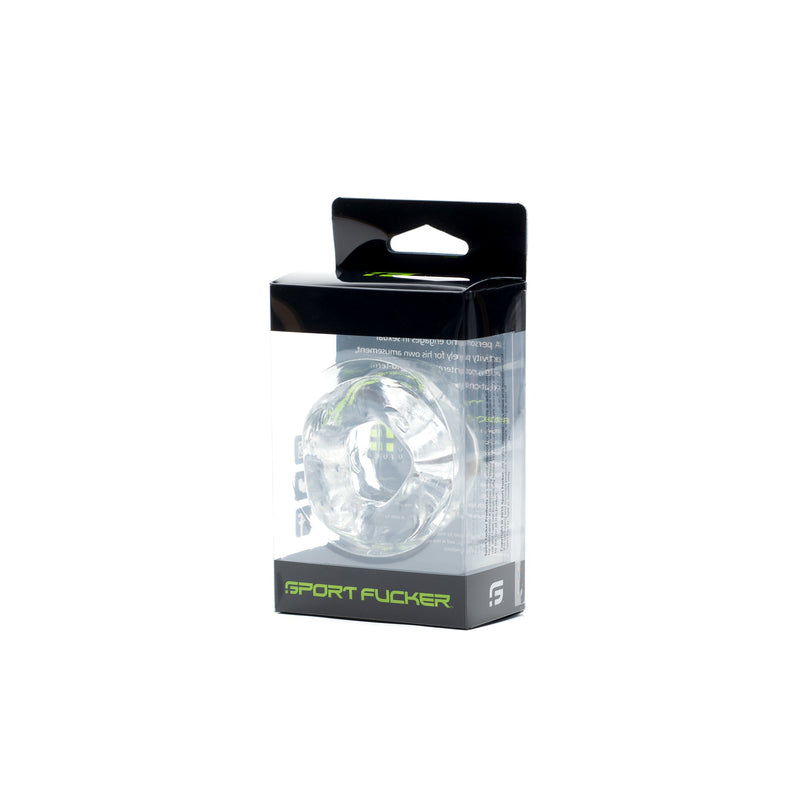 Sport Fucker - Revolution Ring - Dehnbarer Ballstretcher - Transparent - Erotiekvoordeel.nl