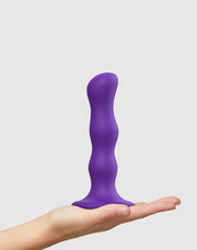 Strap-On-Me - Anal Dildo - Butt Plug Geisha Balls - Separate Rotating Beads - Purple-Erotiekvoordeel.nl