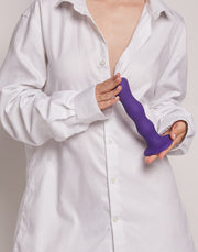 Strap-On-Me - Anal Dildo - Butt Plug Geisha Balls - Detachable Rotating Beads - Purple-Erotiekvoordeel.nl