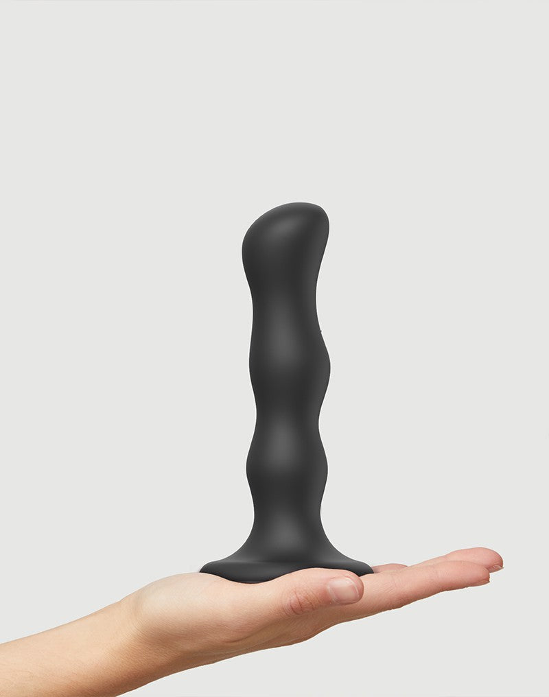 Strap-On-Me - Anal Dildo - Butt Plug Geisha Balls - Detachable Rotating Beads - Black-Erotiekvoordeel.nl