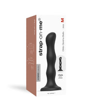 Strap-On-Me - Anal Dildo - Butt Plug Geisha Balls - Detachable Rotating Beads - Black-Erotiekvoordeel.nl